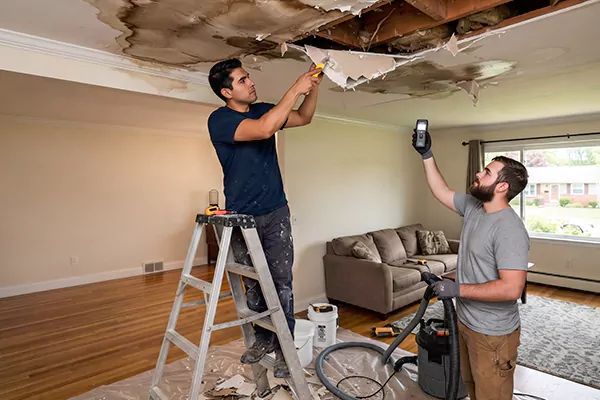 Ceiling Water Damage Restoration Laguna Niguel
