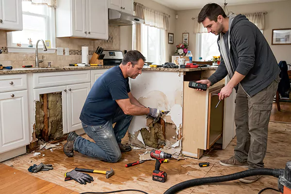 Kitchen Water Damage Repair Laguna Niguel