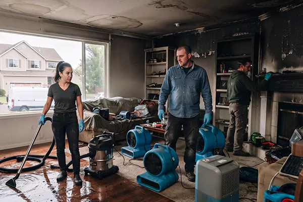 Smoke and Water Damage Restoration Laguna Niguel