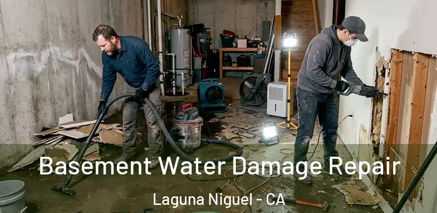 Basement Water Damage Repair Laguna Niguel - CA