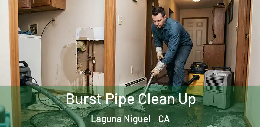  Burst Pipe Clean Up Laguna Niguel - CA