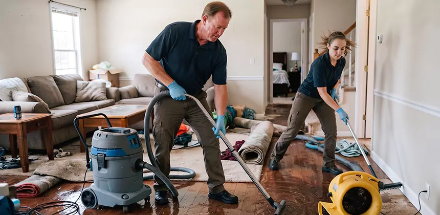 Hidden Leak Clean Up in Laguna Niguel