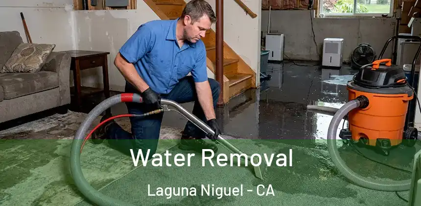 Water Removal Laguna Niguel - CA